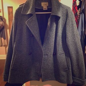 Wool pea coat